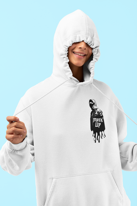 Unisex Mask Up Hoodie