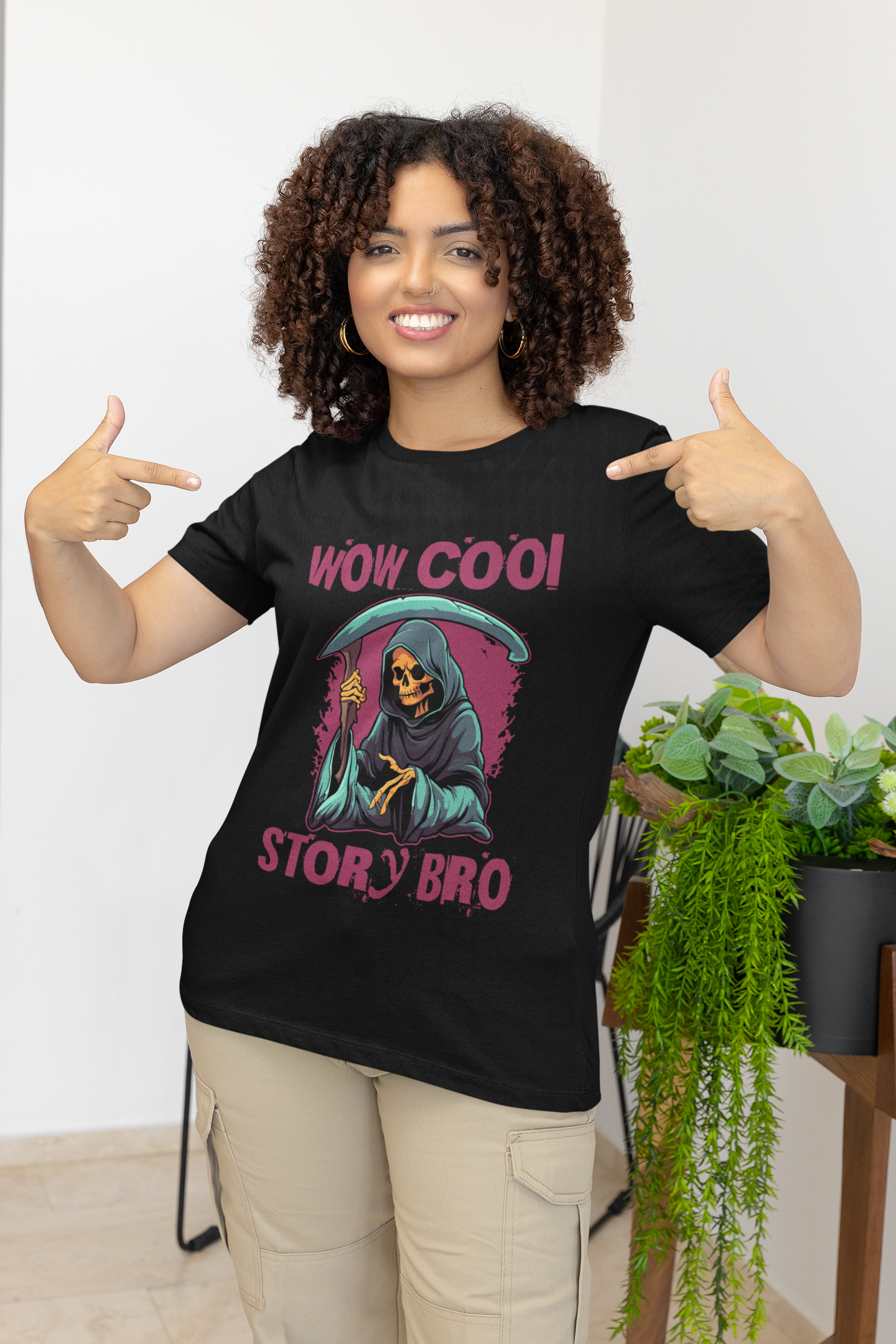 Unisex Wow Cool Story Bro T-shirt